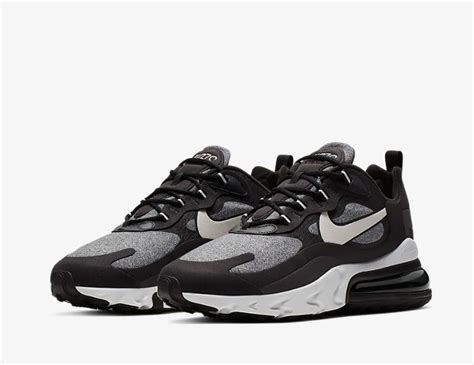 nike air max 270 react zwart grijs|goat air max 270 react.